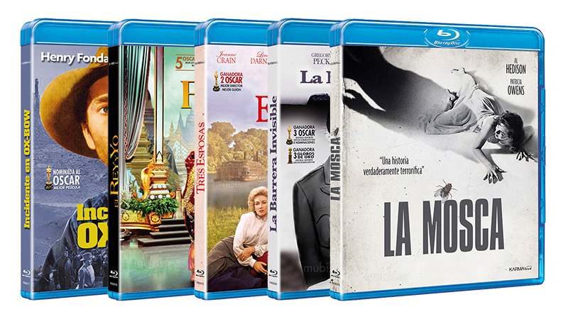 Cinco clásicos de 20th Century Fox comercializados por Karma Films