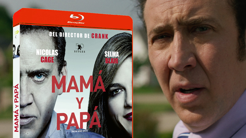 Carátula y contenidos de Mamá y Papá en Blu-ray