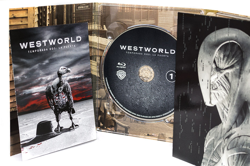Fotografías del Digipak de la 2ª temporada de Westworld en Blu-ray 13