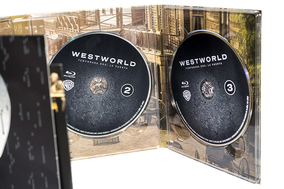 Fotografías del Digipak de la 2ª temporada de Westworld en Blu-ray 14