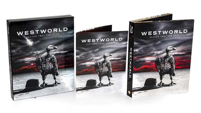 Fotografías del Digipak de la 2ª temporada de Westworld en Blu-ray