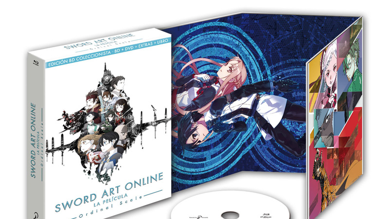 Edición sencilla y coleccionista para Sword Art Online: Ordinal Scale en Blu-ray