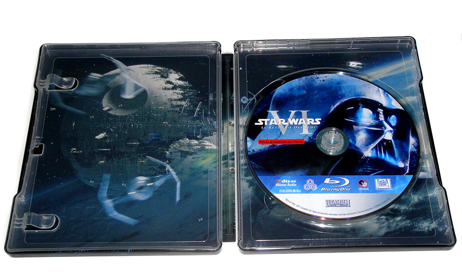 Fotografías del Steelbook de  Star Wars Episodio VI: El Retorno del Jedi en Blu-ray 9