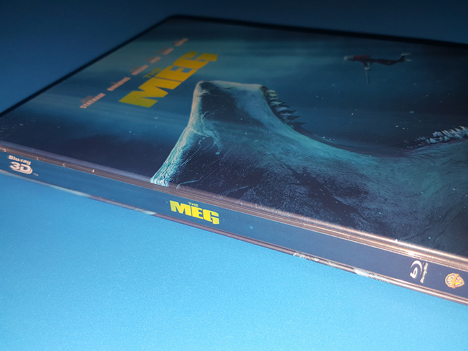 Fotografías del Steelbook de Megalodón en Blu-ray 3D y 2D 12