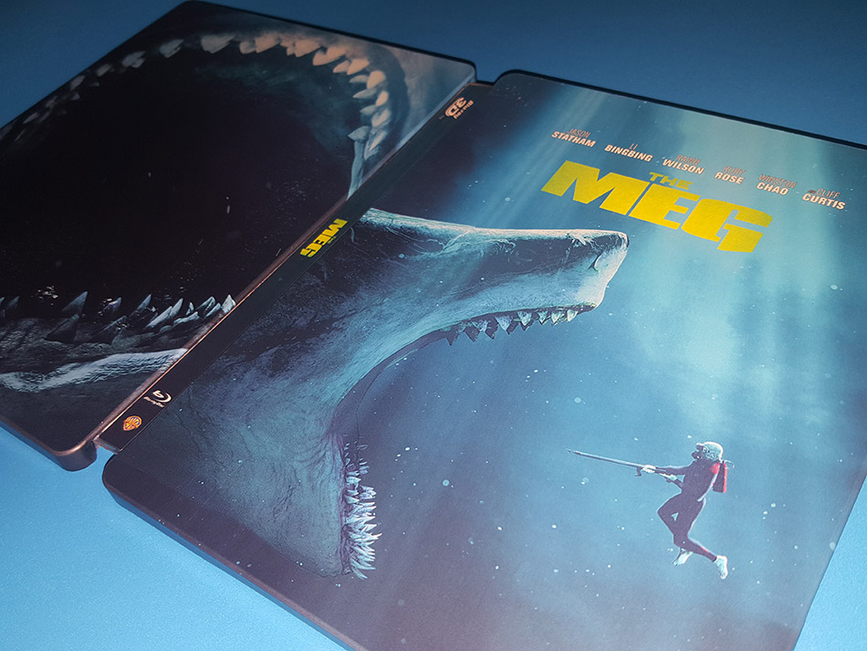 Fotografías del Steelbook de Megalodón en Blu-ray 3D y 2D 14