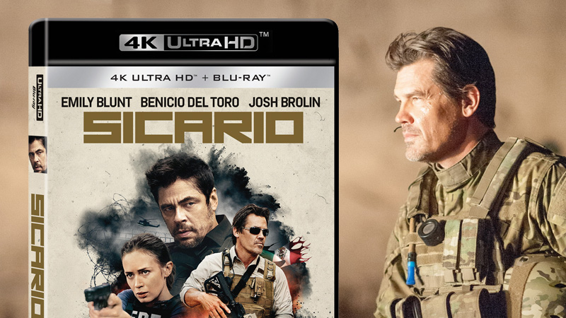 Todos los detalles del UHD 4K de Sicario, dirigida por Denis Villeneuve 
