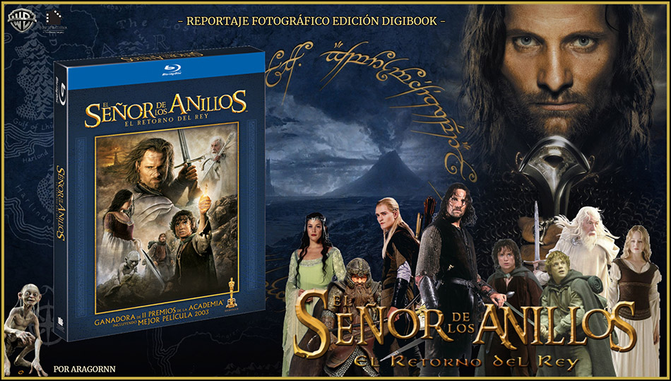 Fotografías del Digibook de El Señor de los Anillos: El Retorno del Rey en Blu-ray 1