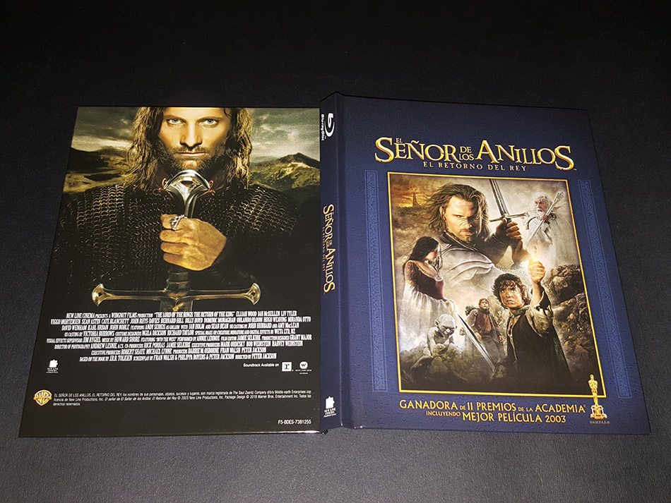 Fotografías del Digibook de El Señor de los Anillos: El Retorno del Rey en Blu-ray 14