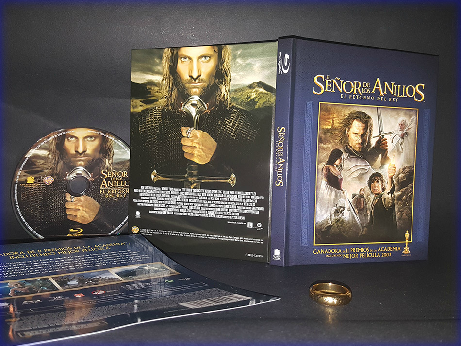 Fotografías del Digibook de El Señor de los Anillos: El Retorno del Rey en Blu-ray 30