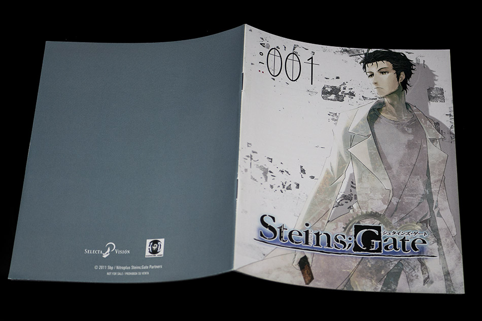 Fotografías de la edición coleccionista de Steins Gate - Parte 1 en Blu-ray 16