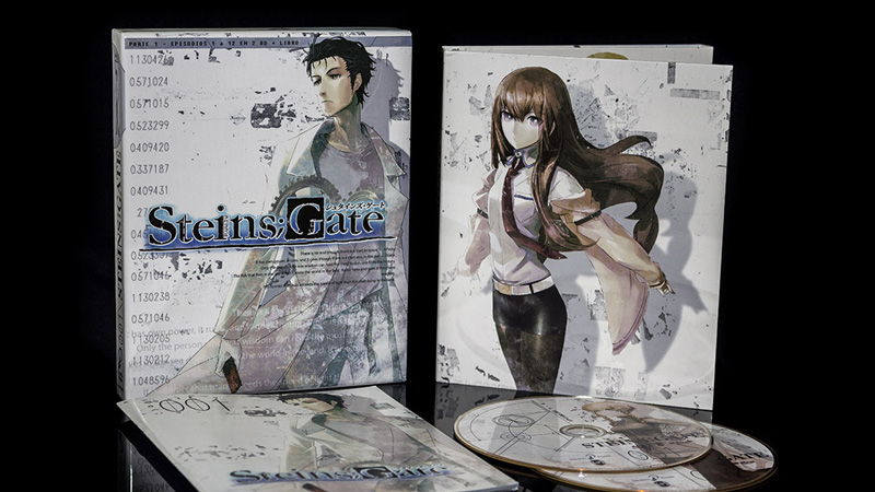 Fotografías de la edición coleccionista de Steins Gate parte 1 en Blu-ray