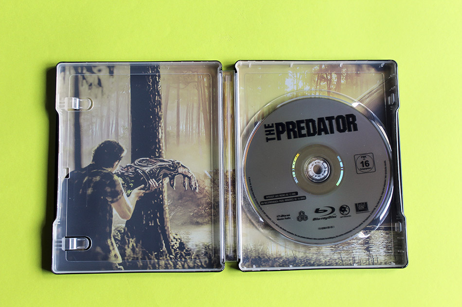 Fotografías del Steelbook de Predator en Blu-ray 12