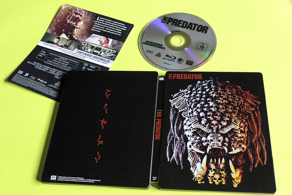 Fotografías del Steelbook de Predator en Blu-ray 16