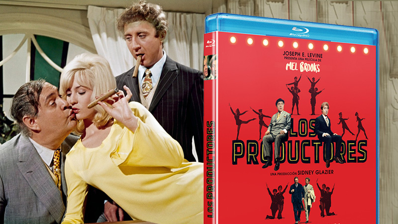 Anuncio oficial de Los Productores -dirigida por Mel Brooks- en Blu-ray