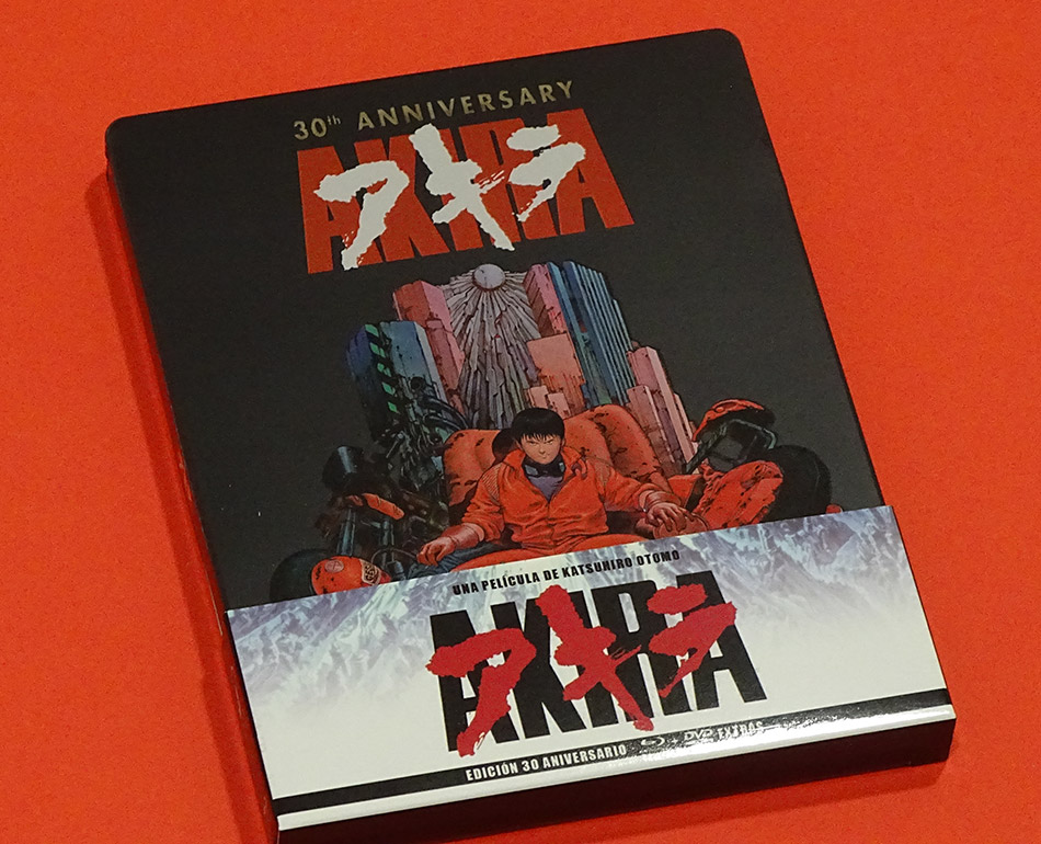 Fotografías del Steelbook de Akira 30º aniversario en Blu-ray 1