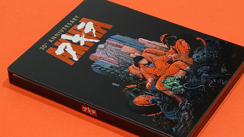 Fotografías del Steelbook de Akira 30º aniversario en Blu-ray