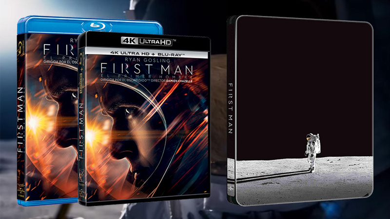 Todos los detalles de First Man - El Primer Hombre en Blu-ray y 4K