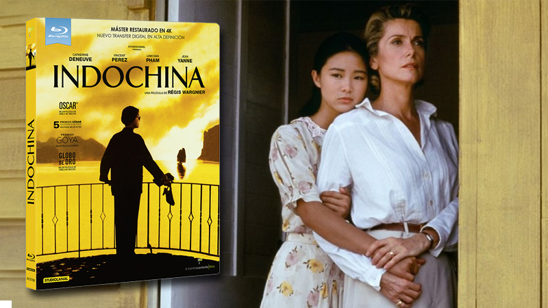 Indochina en Blu-ray con máster restaurado en 4K y extras