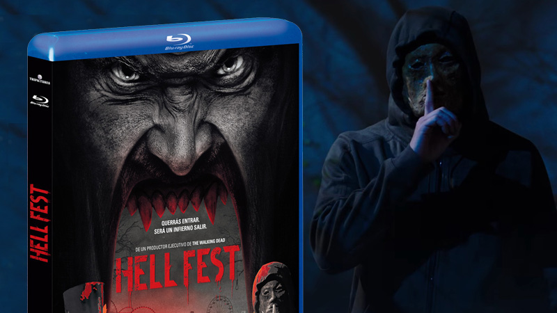 Carátula y datos contenidos de Hell Fest en Blu-ray