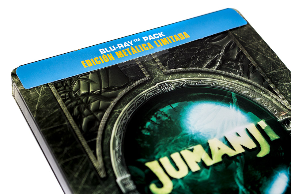 Fotografías del Steelbook de Jumanji y Jumanji: Bienvenidos a la Jungla en Blu-ray 4