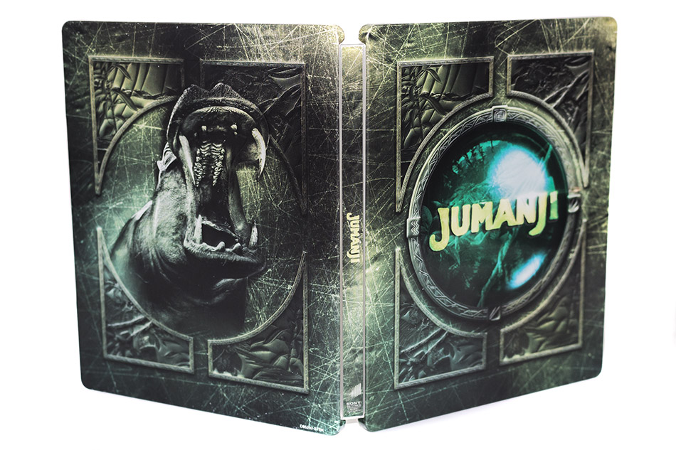 Fotografías del Steelbook de Jumanji y Jumanji: Bienvenidos a la Jungla en Blu-ray 9