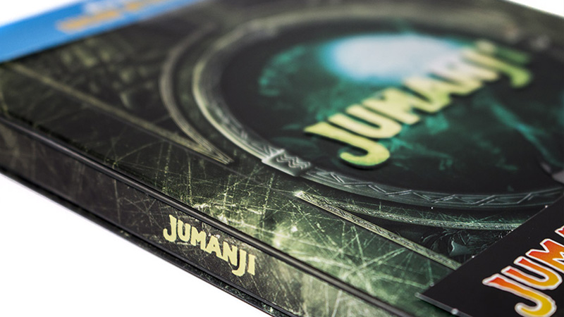 Fotografías del Steelbook de Jumanji y Jumanji: Bienvenidos a la Jungla en Blu-ray