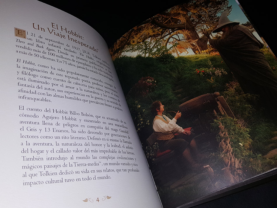 Fotografías del Digibook de El Hobbit: Un Viaje Inesperado en Blu-ray 17
