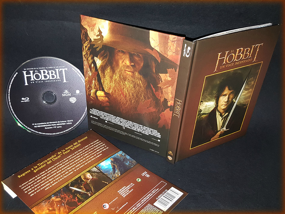 Fotografías del Digibook de El Hobbit: Un Viaje Inesperado en Blu-ray 26