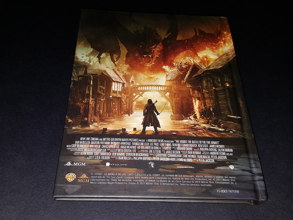 Fotografías del Digibook de El Hobbit: La Batalla de los Cinco Ejércitos en Blu-ray 11