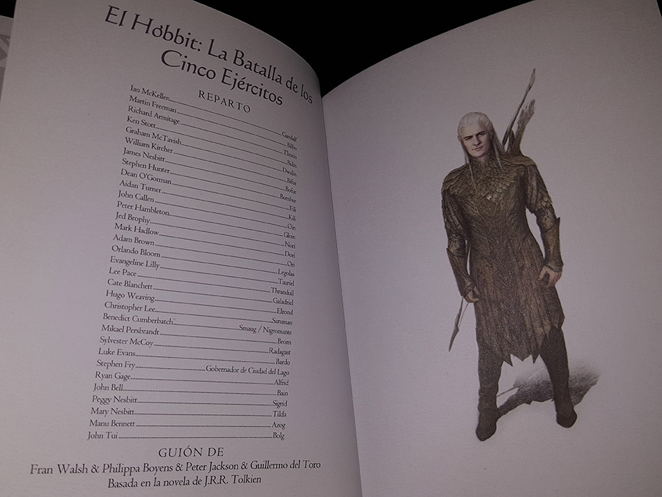 Fotografías del Digibook de El Hobbit: La Batalla de los Cinco Ejércitos en Blu-ray 28