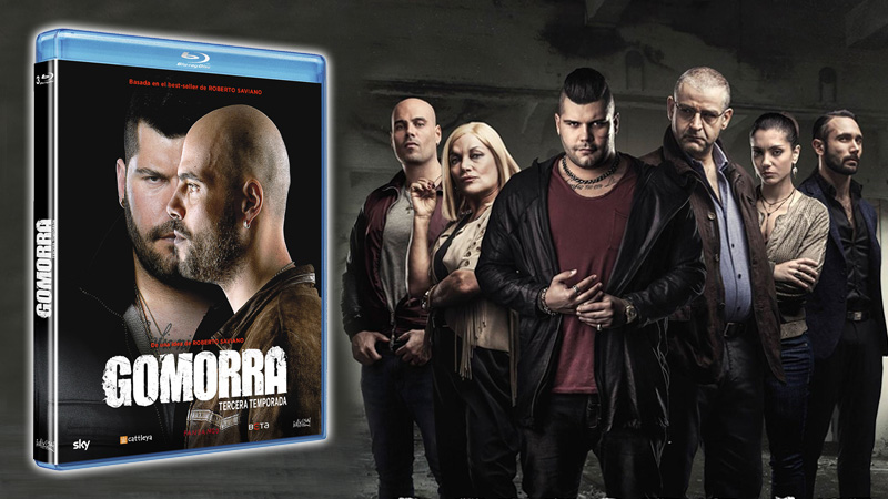 Anuncio de la tercera temporada de la serie Gomorra en Blu-ray