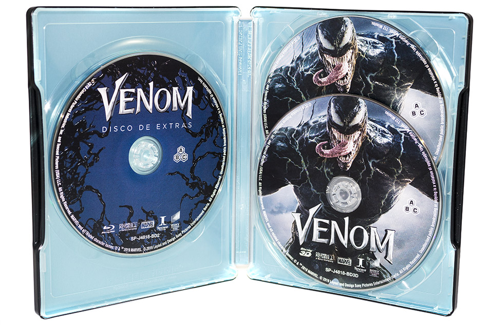 Fotografías del Steelbook de Venom en Blu-ray 3D y 2D 13