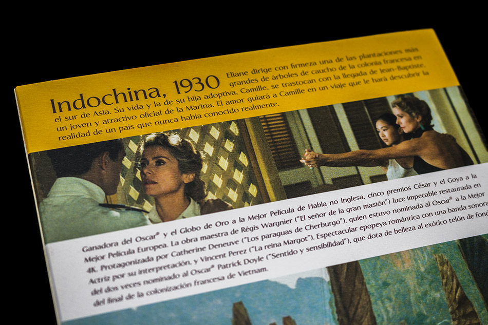 Fotografías de la edición con funda de Indochina en Blu-ray 8