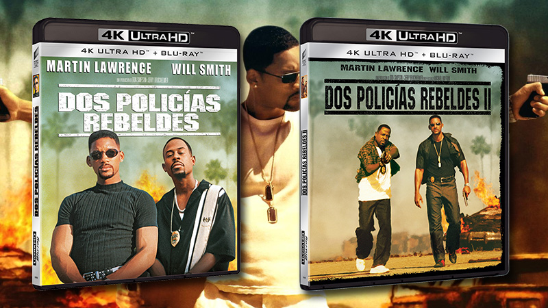 Las películas de Dos Policías Rebeldes a la venta en 4K por separado