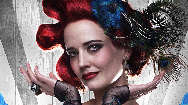 Pósters de personajes de Dumbo, dirigida por Tim Burton