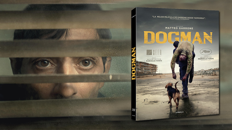 Dogman -de Matteo Garrone- en Blu-ray con funda y extras
