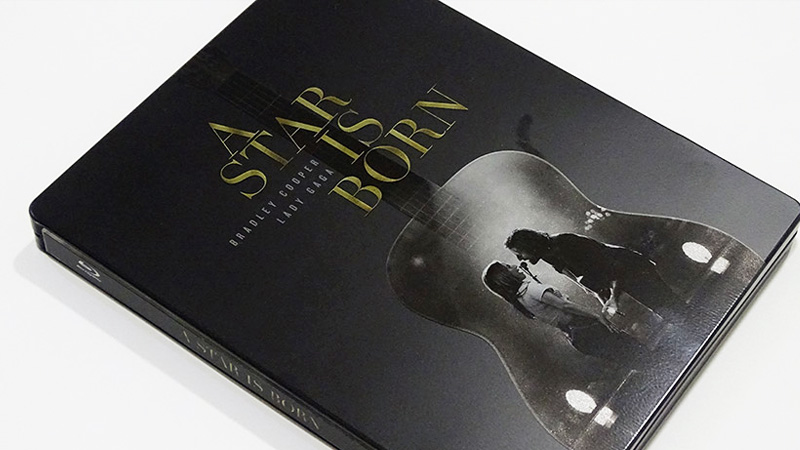 Fotografías del Steelbook de Ha Nacido una Estrella en Blu-ray