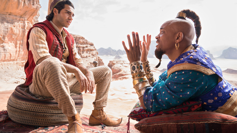Nuevo adelanto de Aladdín, con Will Smith como Genio