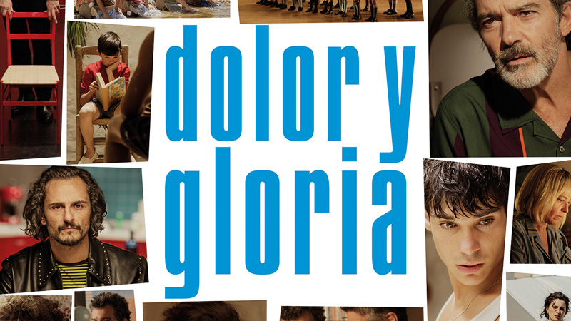 Cartel de Dolor y Gloria, dirigida por Pedro Almodóvar