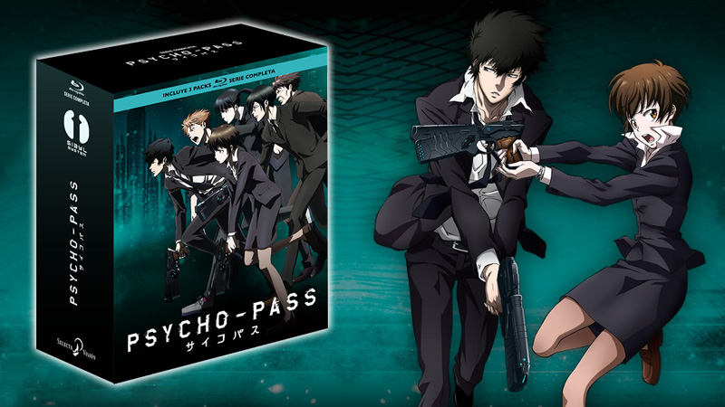 La serie Psycho-Pass al completo en Blu-ray reunida en un pack