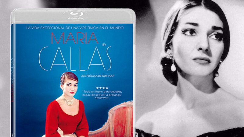Lanzamiento del documental Maria by Callas en Blu-ray