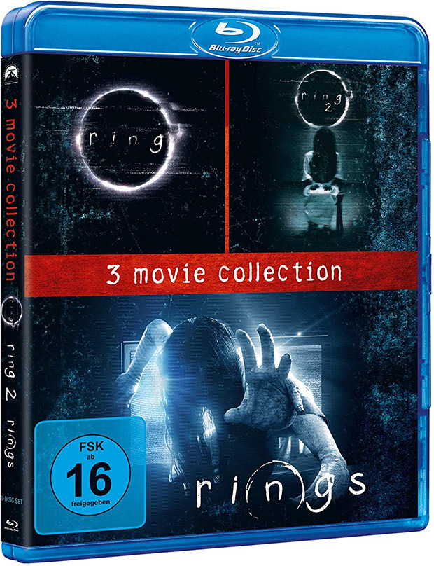 The Ring, The Ring 2 y Rings en Blu-ray (Alemania)