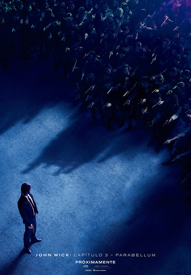 Teaser póster de John Wick: Capítulo 3 - Parabellum