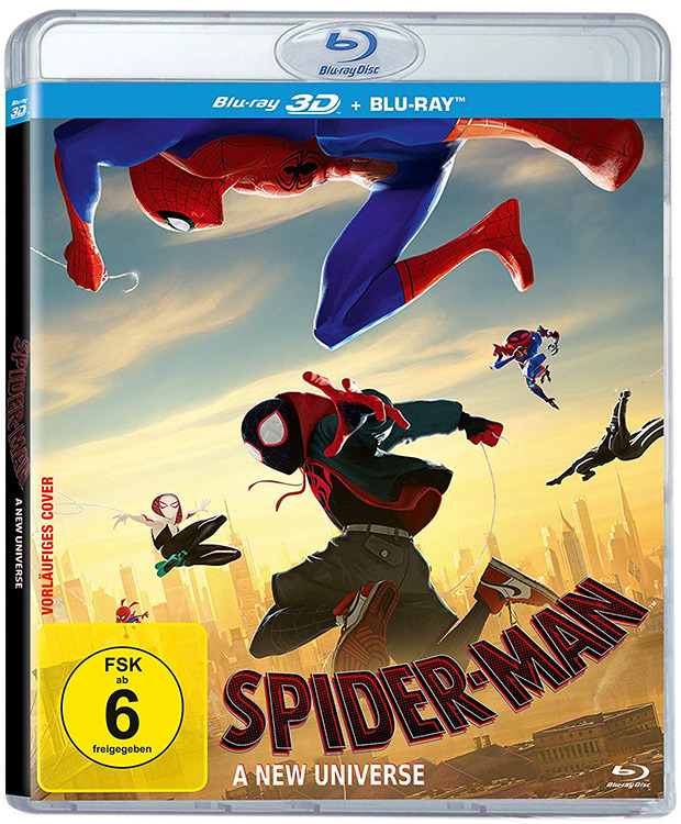 Ediciones confirmadas de Spider-Man: Un Nuevo Universo en Blu-ray, 3D y 4K 3