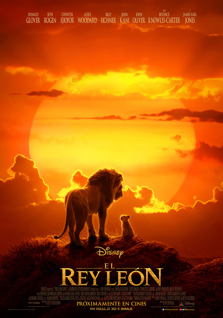 Nuevo adelanto de la película El Rey León, dirigida por Jon Favreau