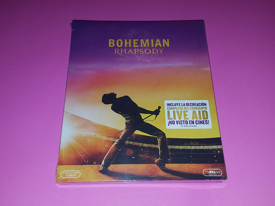 Fotografías del Digibook de Bohemian Rhapsody en Blu-ray 2
