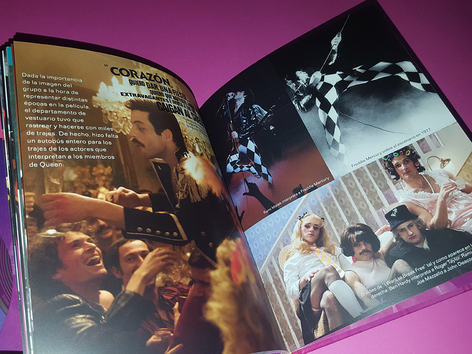Fotografías del Digibook de Bohemian Rhapsody en Blu-ray 25