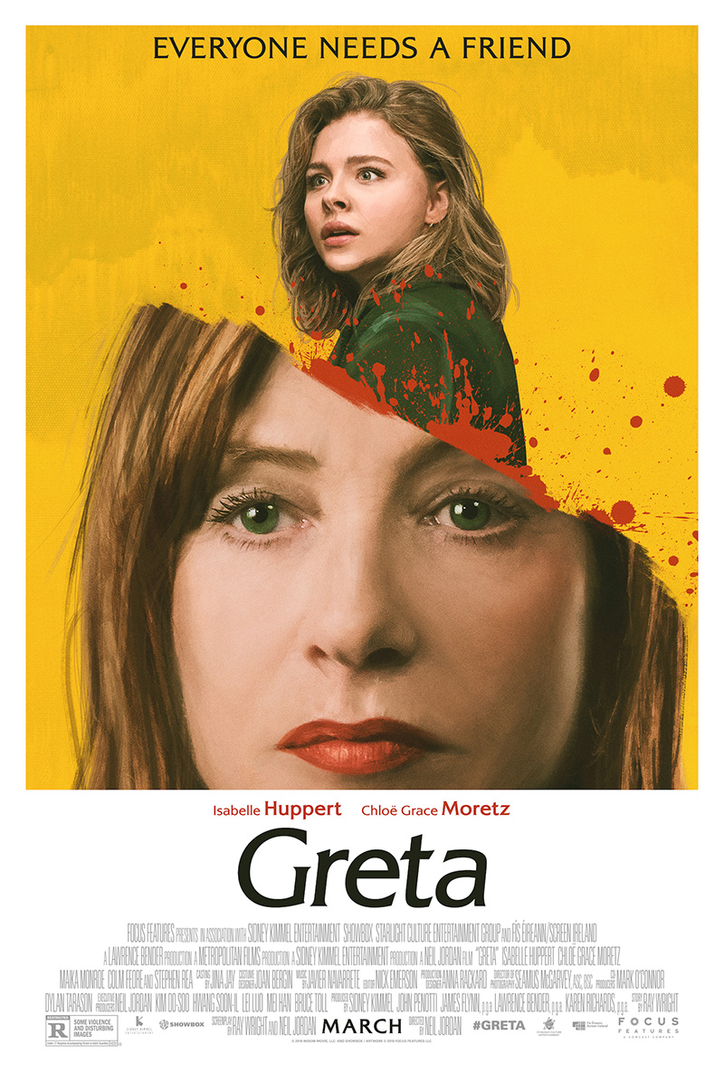 Tráiler de La Viuda, con Chloë Grace Moretz e Isabelle Huppert