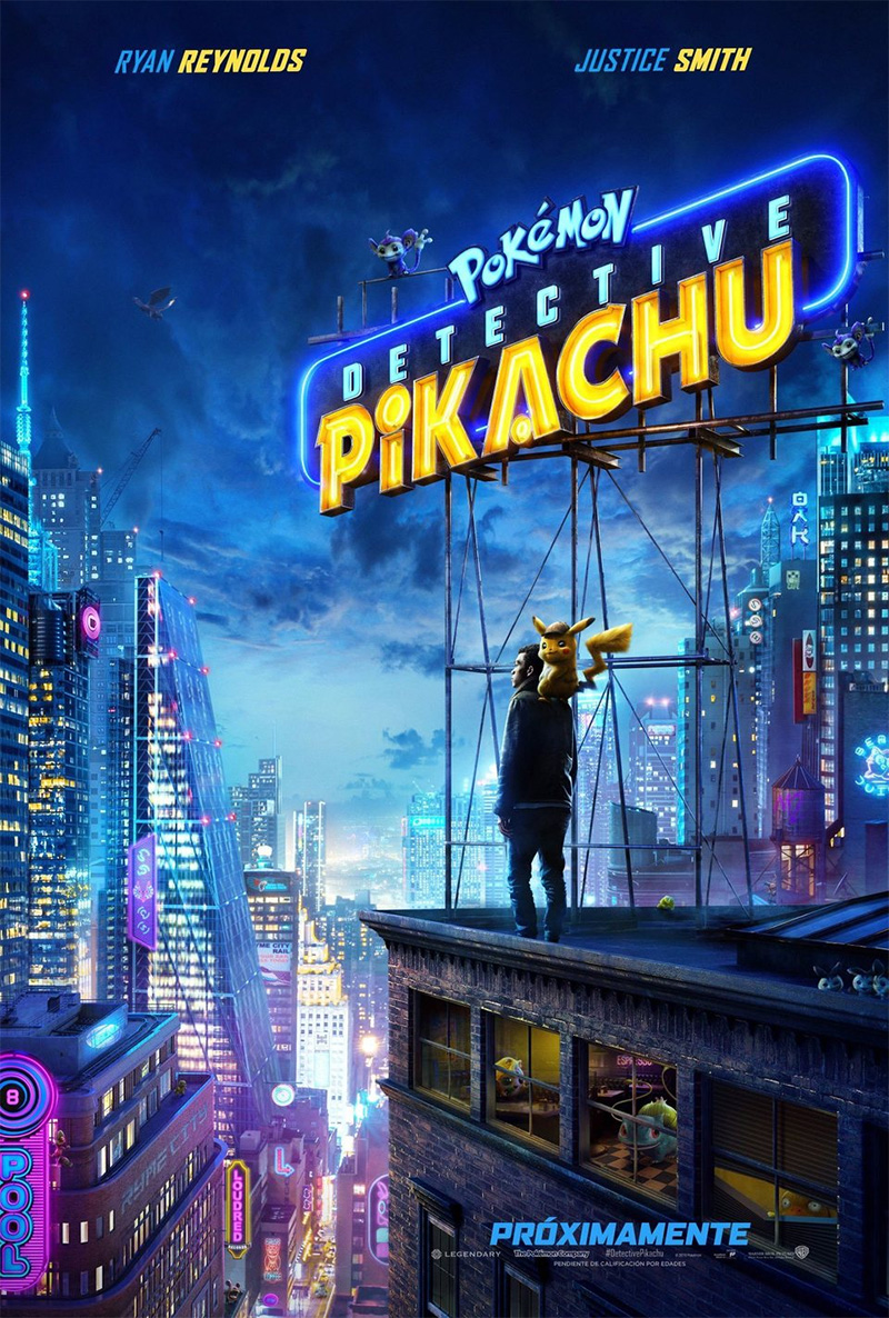 Segundo tráiler de la película Pokémon Detective Pikachu