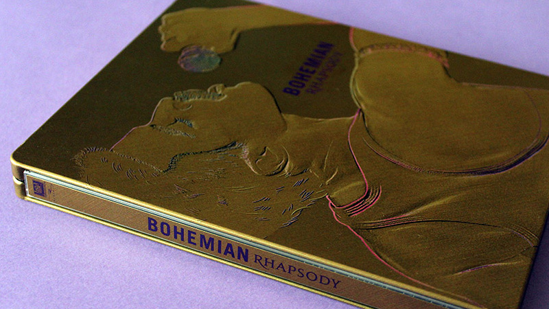 Fotografías del Steelbook de Bohemian Rhapsody en Blu-ray